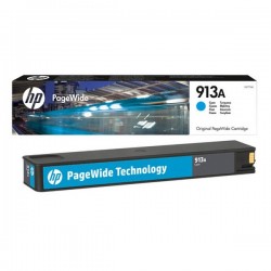 HP TINTEIRO 913A PAGE WIDE CIANO (F6T77AE)